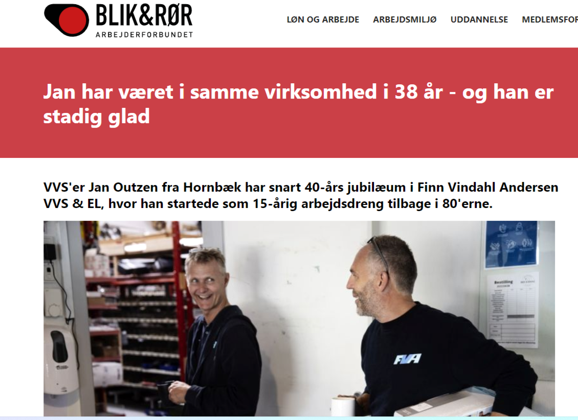 Artikel fra BLIK&RØR